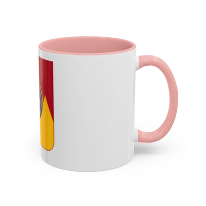 607th Armored Field Artillery Battalion v2 (U.S. Army) Accent Coffee Mug