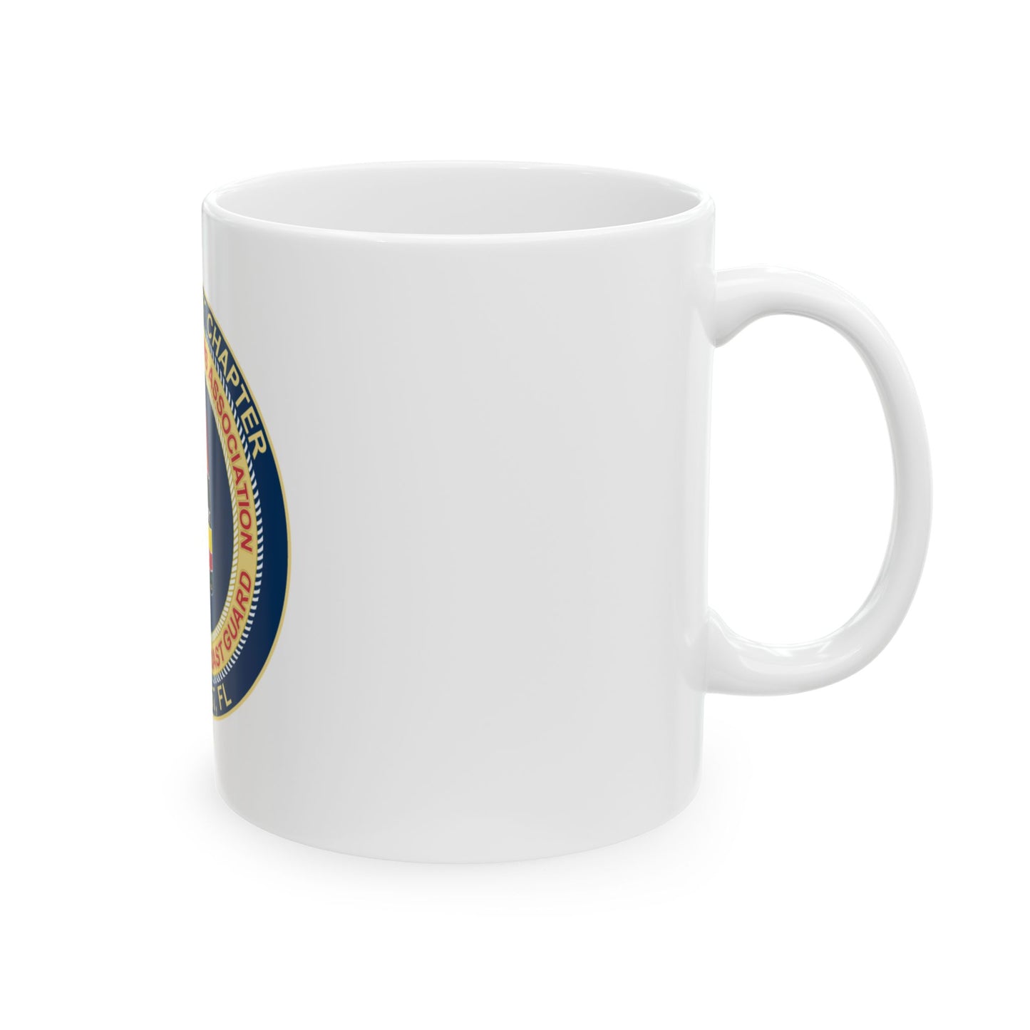 USCG CPOA Key West FL Southernmost Chapter (U.S. Coast Guard) White Coffee Mug