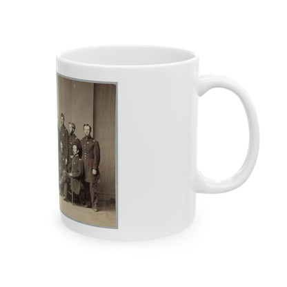 Brvt. Maj. General Wm. T. Ward And Staff (U.S. Civil War) White Coffee Mug