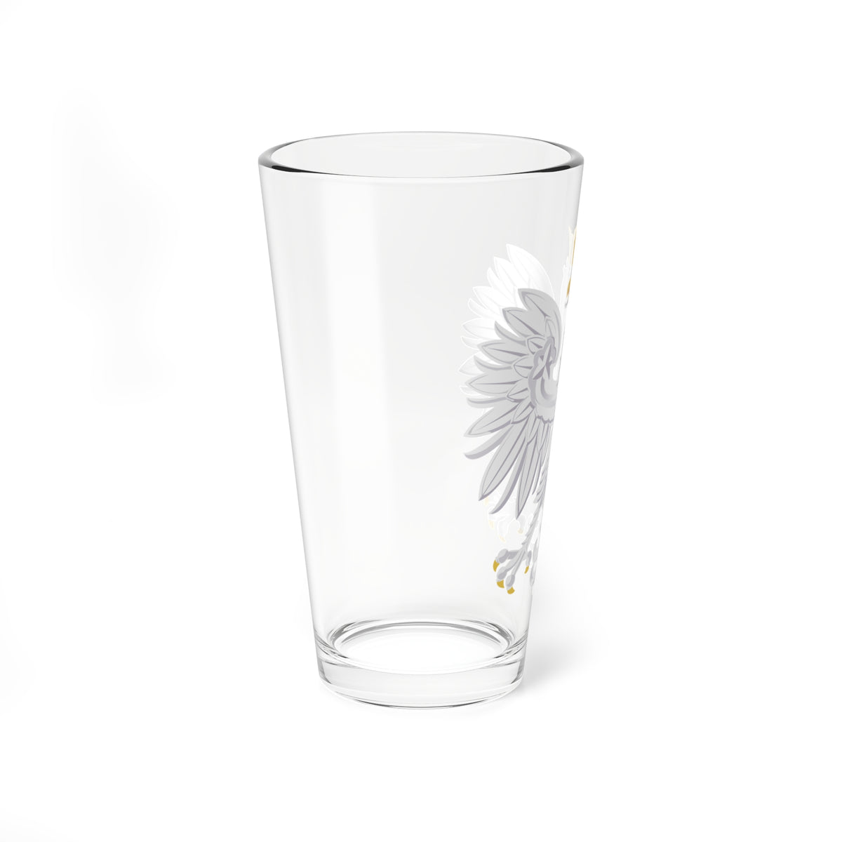 Orzeł Biały Herb Polski (Poland) (Coat of Arms) Pint Glass 16oz