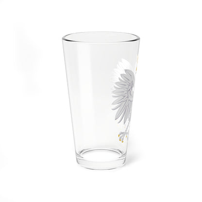 Orzeł Biały Herb Polski (Poland) (Coat of Arms) Pint Glass 16oz