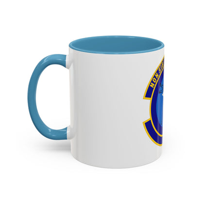 97 Operational Medical Readiness Squadron AETC (U.S. Air Force) Accent Coffee Mug