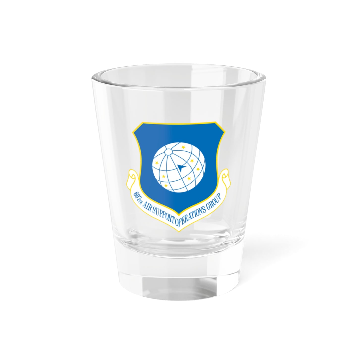 607th ASOGR (U.S. Air Force) Shot Glass 1.5oz