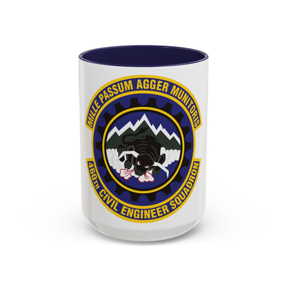 460th Civil Engineer Squadron (U.S. Air Force) Accent Coffee Mug