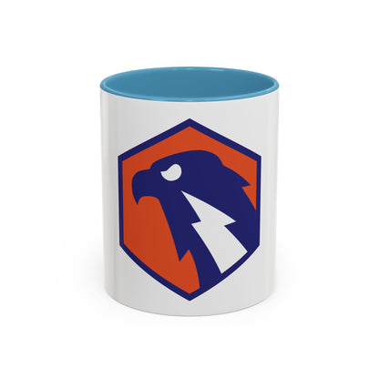 6 Signal Command (U.S. Army) Accent Coffee Mug