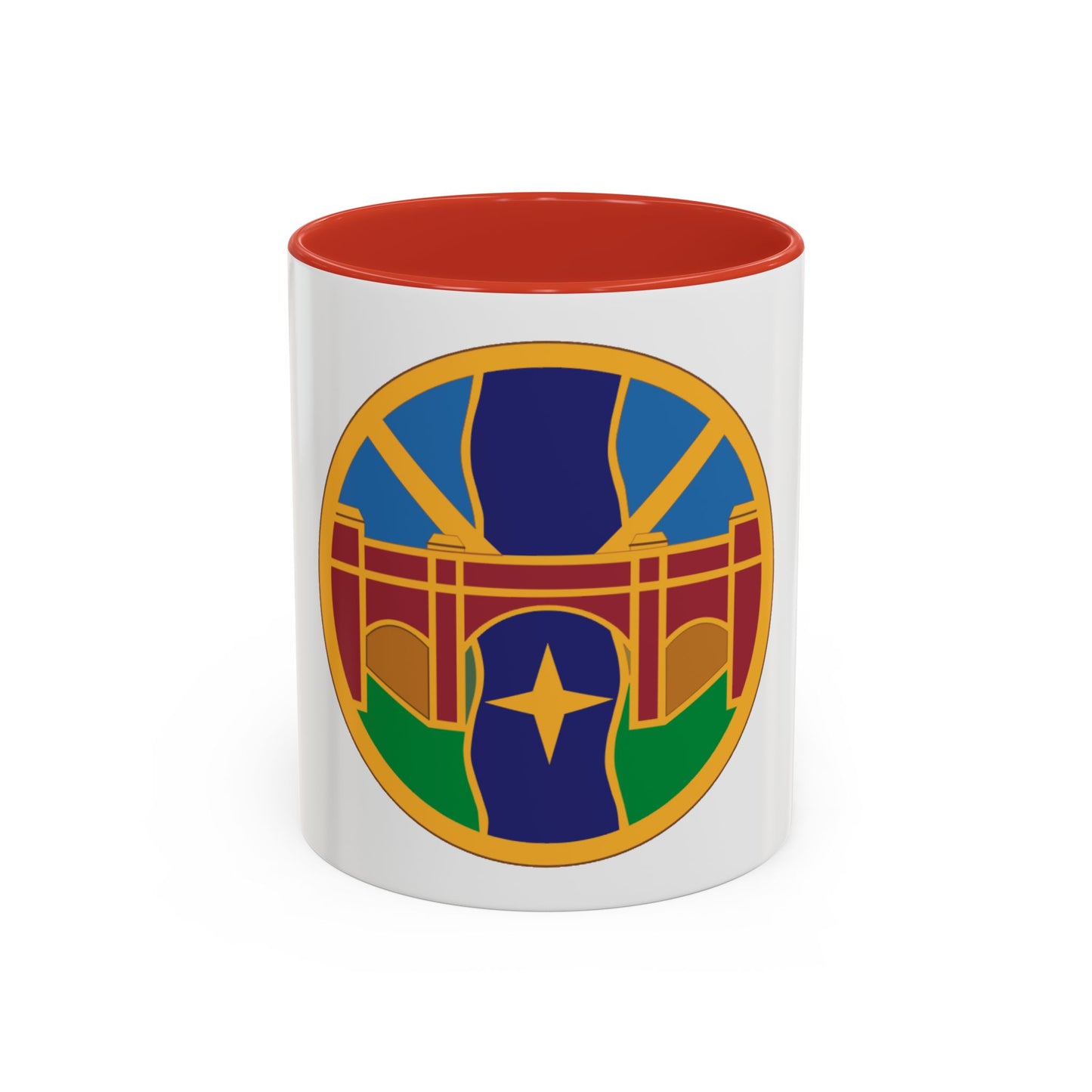 1 Transportation Agency (U.S. Army) Accent Coffee Mug