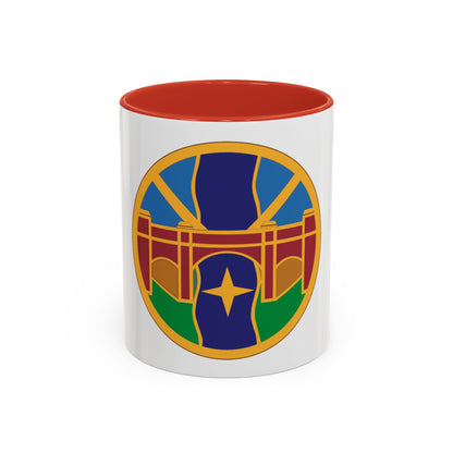1 Transportation Agency (U.S. Army) Accent Coffee Mug
