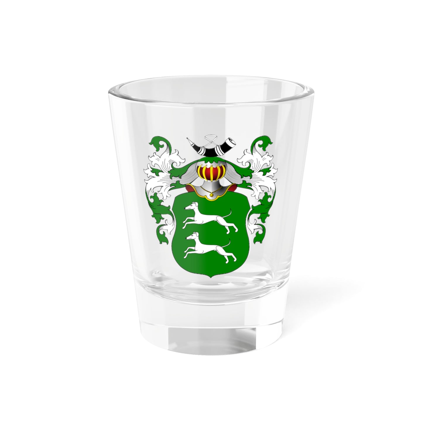POL COA Borski II (Poland) (Coat of Arms) Shot Glass 1.5oz
