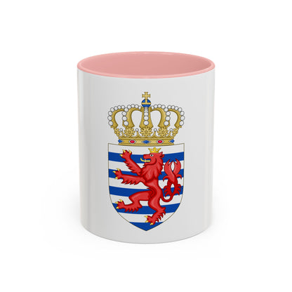 Lesser coat of arms of Luxembourg - Accent Coffee Mug