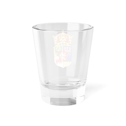 Coat of arms of Bohemian Crown - Shot Glass 1.5oz