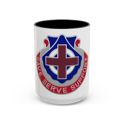 435 Medical Battalion (U.S. Army) Accent Coffee Mug