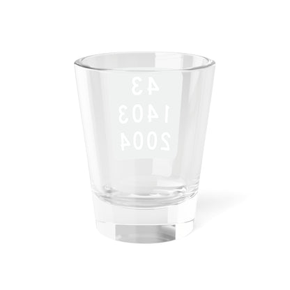 NY-915E (New York) (Road Sign) Shot Glass 1.5oz