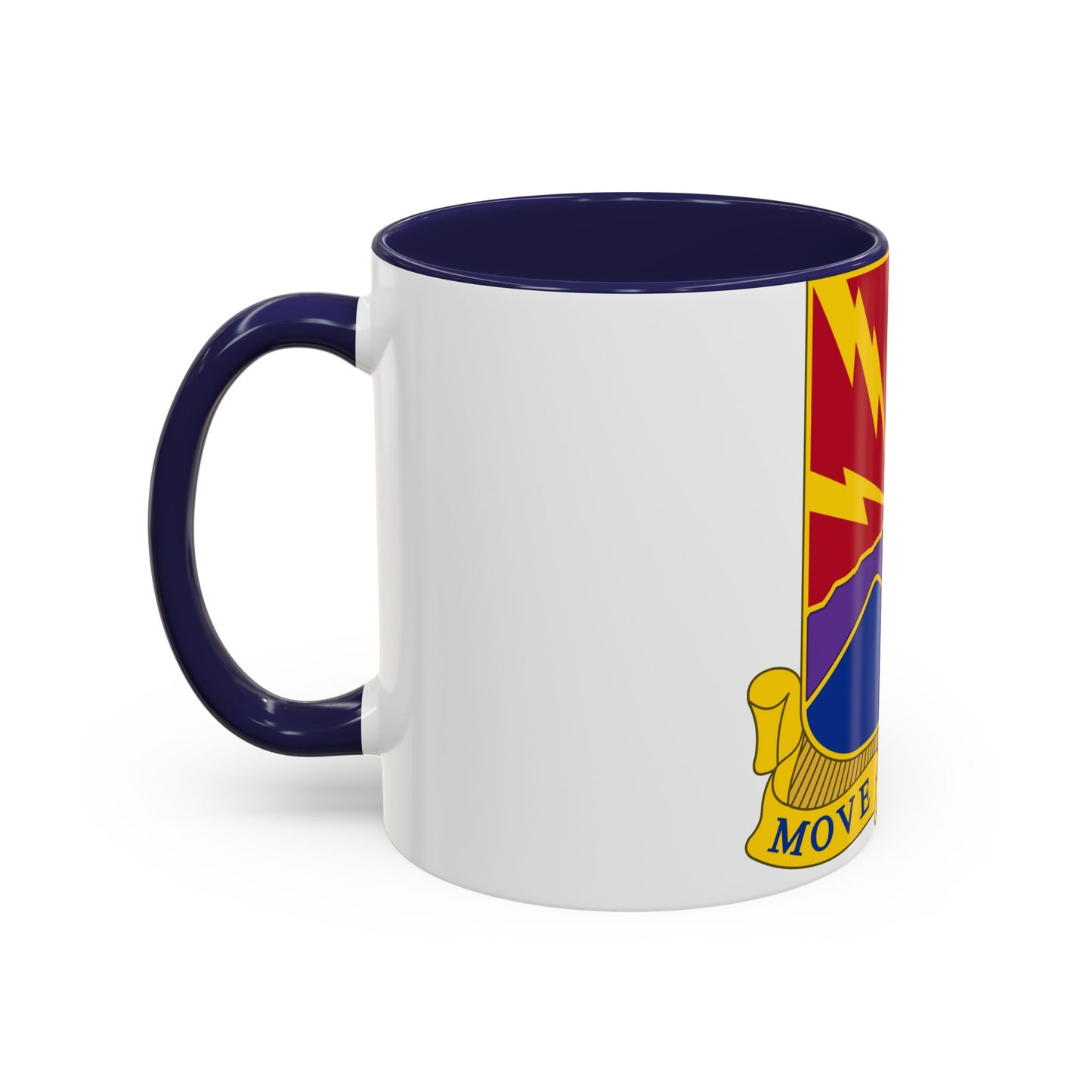 593rd Field Artillery Battalion (U.S. Army) Accent Coffee Mug