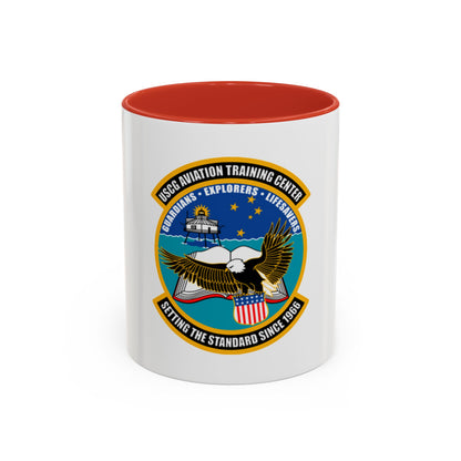 ATC Mobile AL   Aviation Training Center (U.S. Coast Guard) Accent Coffee Mug