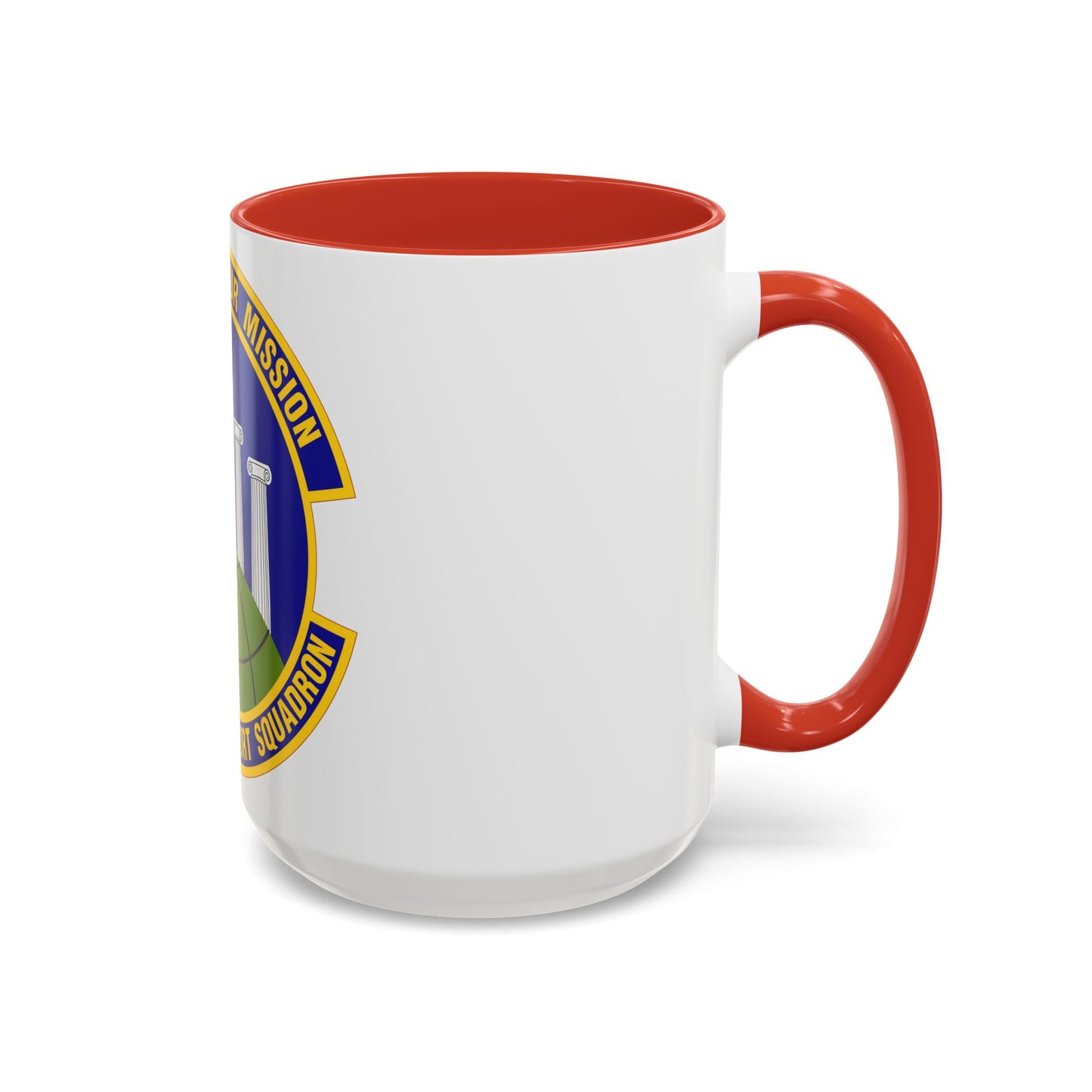 460 Force Support Squadron AFSPC (U.S. Air Force) Accent Coffee Mug