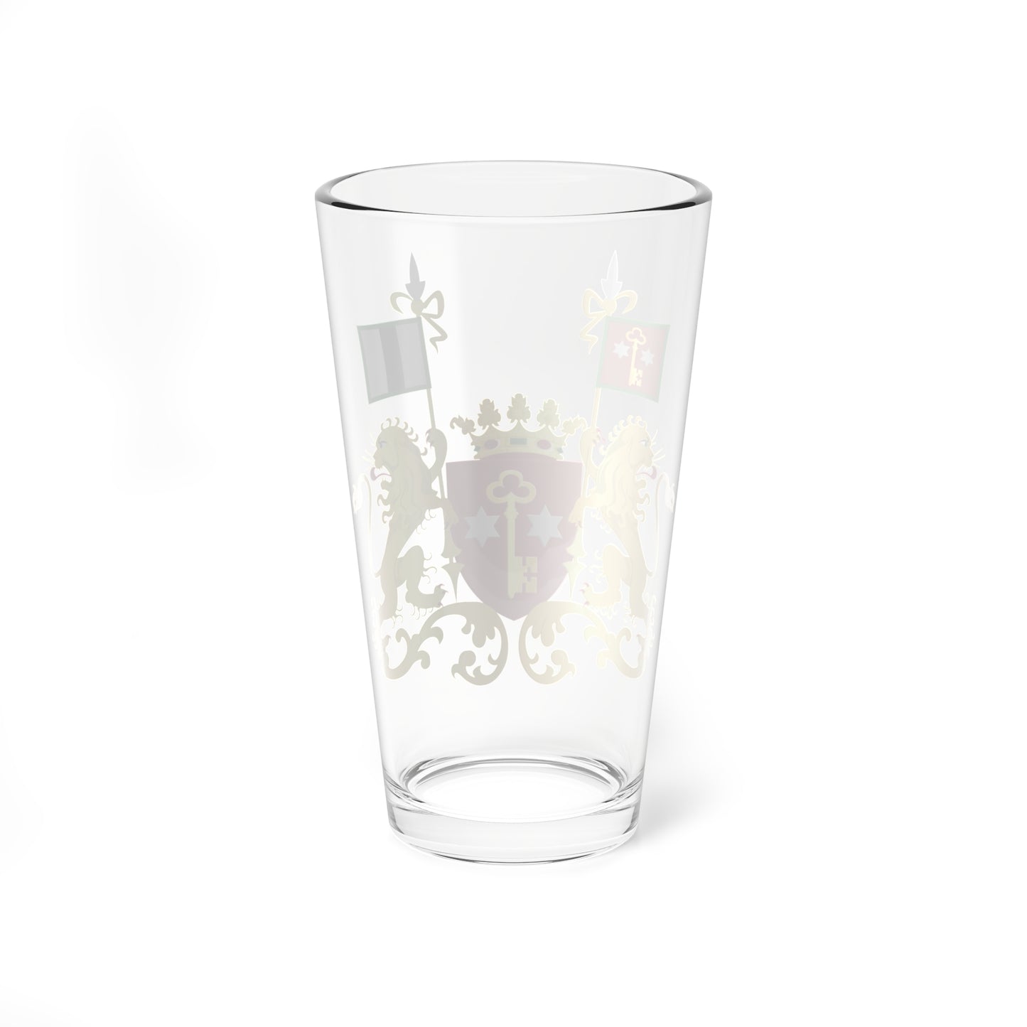 Seneffe wapen (Belgium) (Coat of Arms) Pint Glass 16oz