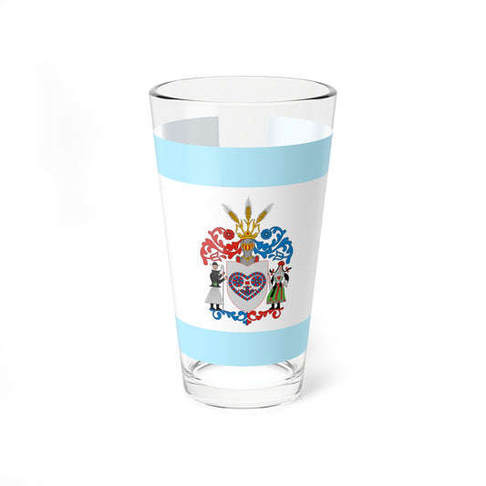 Flag of Buzsak (Hungary) Pint Glass 16oz