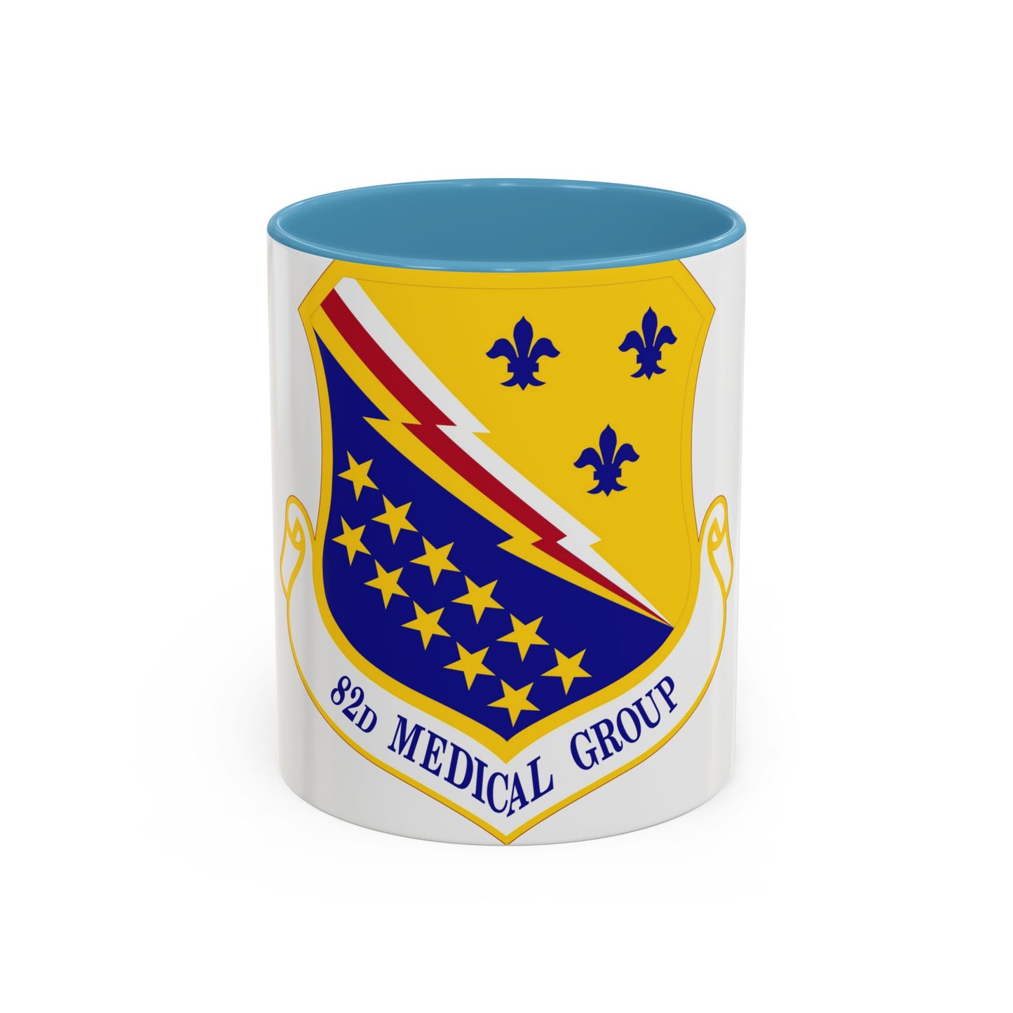 82d Medical Group (U.S. Air Force) Accent Coffee Mug