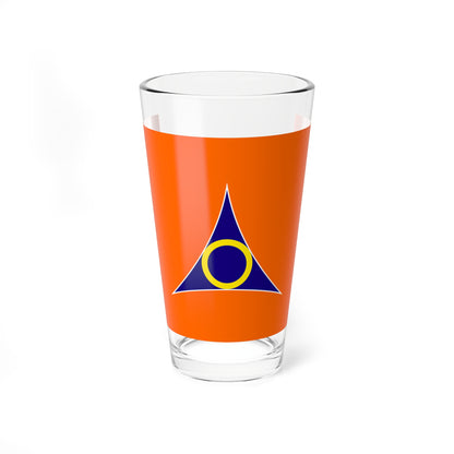Flag of Ora Gunma (Japan) Pint Glass 16oz