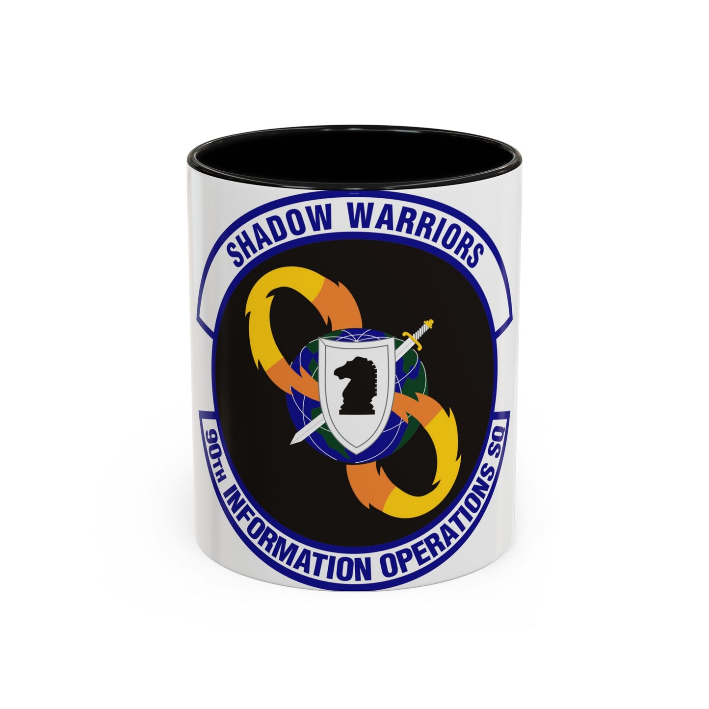 90th Information Operations Squadron (U.S. Air Force) Accent Coffee Mug