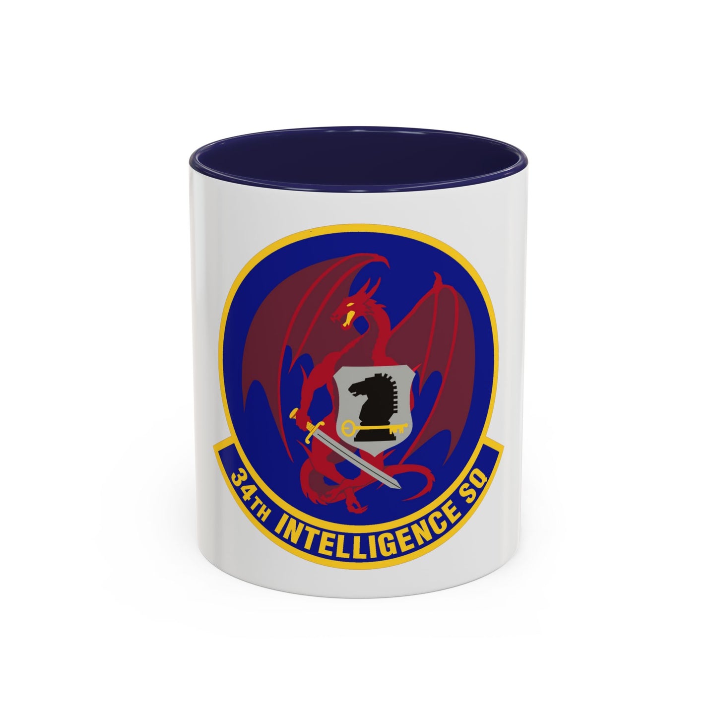 34th Intelligence Squadron (U.S. Air Force) Accent Coffee Mug