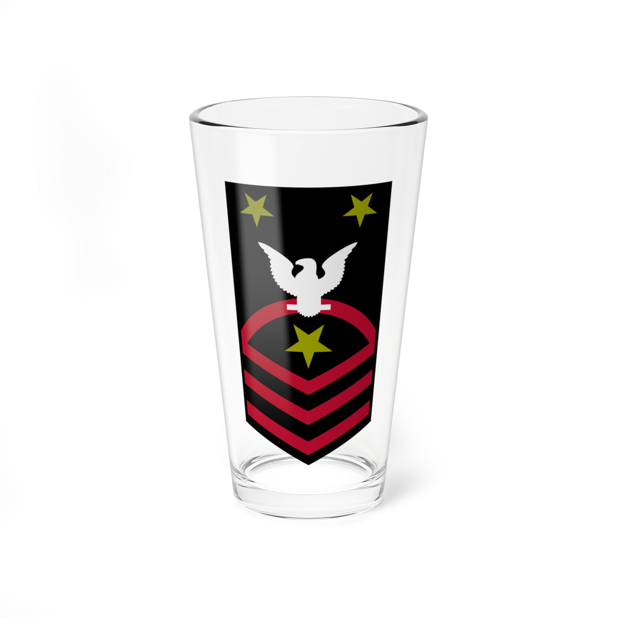 FMCPO sub 12 years (United States) (Military Rank) Pint Glass 16oz