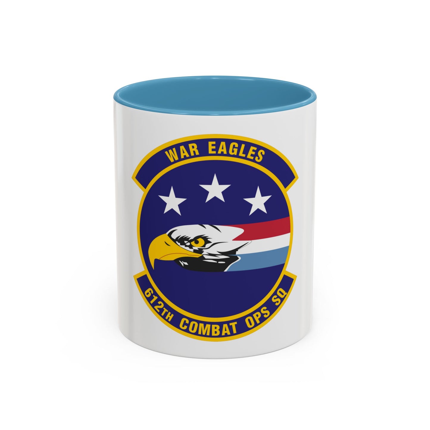612th Combat Operations Squadron (U.S. Air Force) Accent Coffee Mug