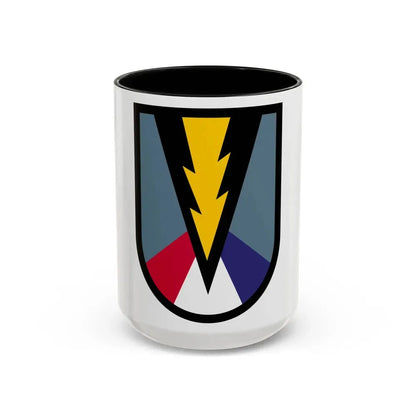165th Infantry Brigade SSI (U.S. Army) Accent Coffee Mug 15oz Black - Go Mug Yourself