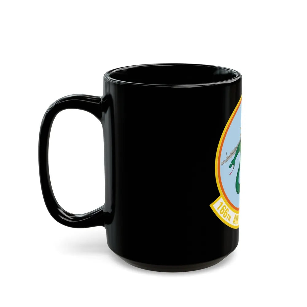 166 Air Refueling Squadron (U.S. Air Force) Black Coffee Mug-Go Mug Yourself