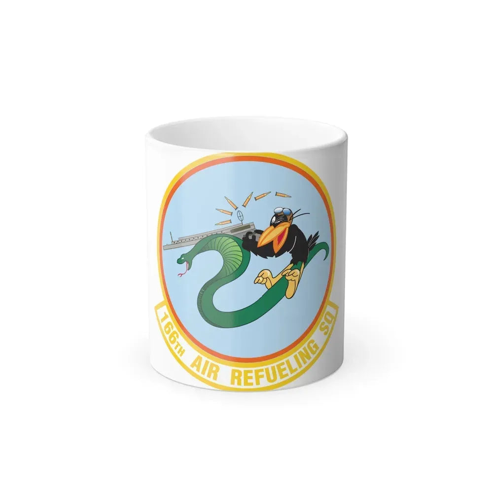 166 Air Refueling Squadron (U.S. Air Force) Color Changing Coffee Mug 11oz - Go Mug Yourself