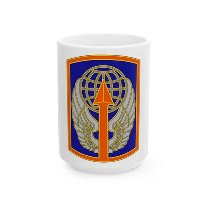 166 Aviation Brigade (U.S. Army) White Coffee Mug-15oz-Go Mug Yourself