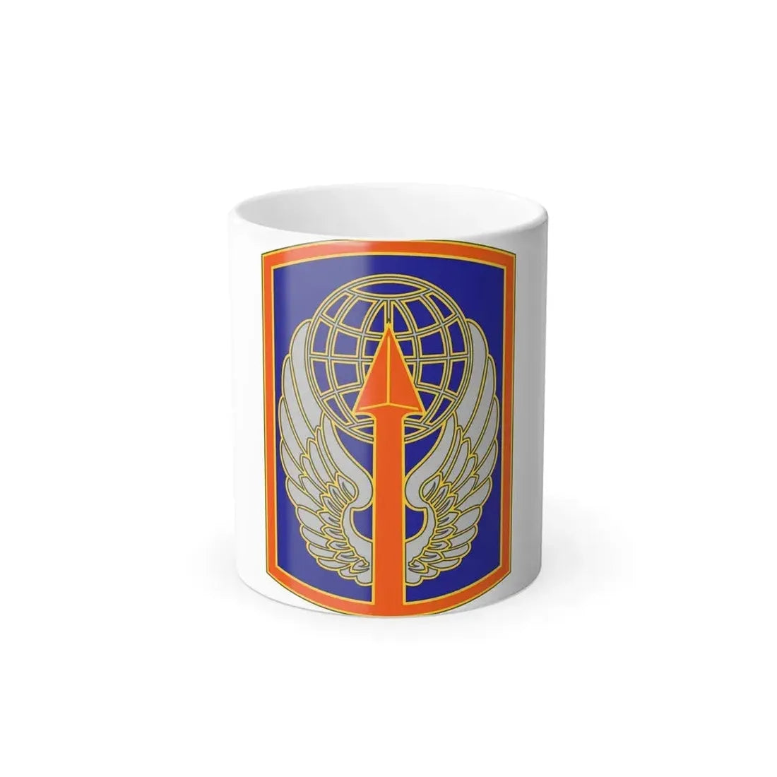 166 Aviation Brigade (U.S. Army) Color Changing Coffee Mug 11oz - Go Mug Yourself