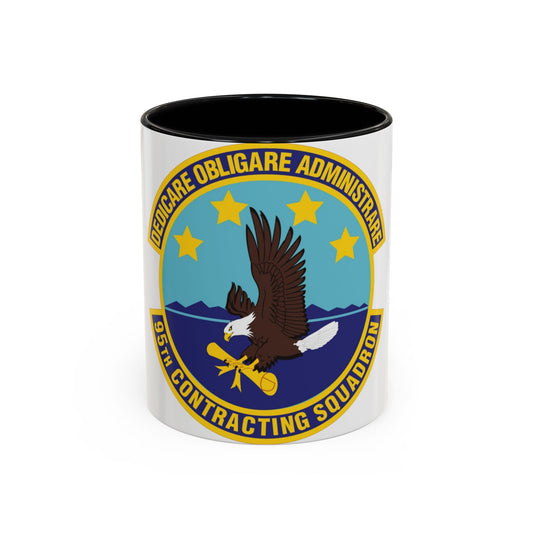 Tasse à café décorative du 95e escadron contractant (US Air Force)