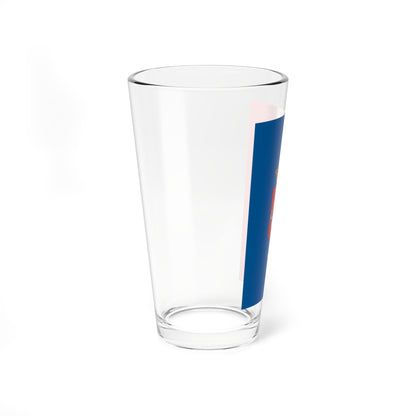 Flag of Jak (Hungary) Pint Glass 16oz