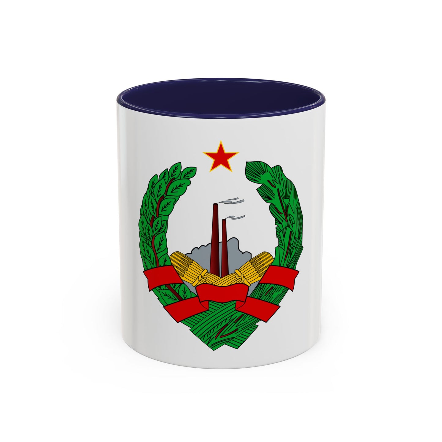 Coat of Arms of the Socialist Republic of Bosnia and Herzegovina - Accent Coffee Mug