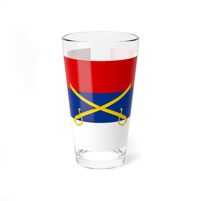 War Flag of Serbian Krajina (Croatia) Pint Glass 16oz