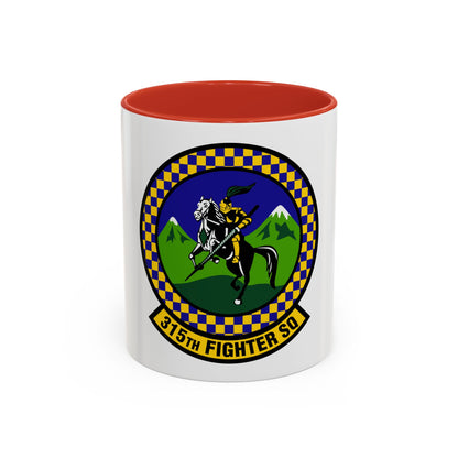 315 Fighter Squadron ACC (U.S. Air Force) Accent Coffee Mug