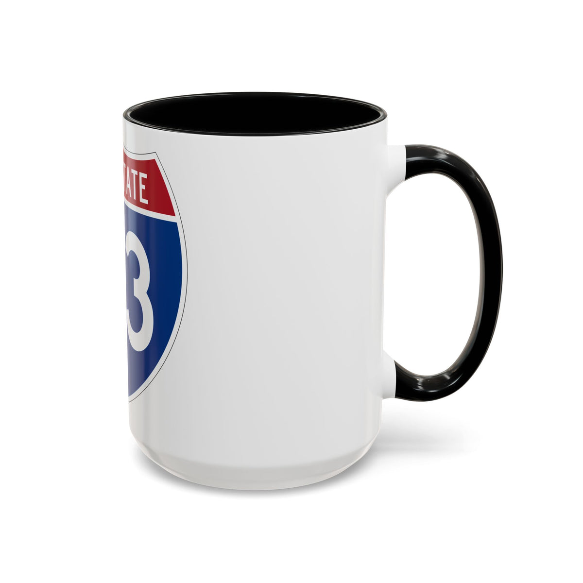Interstate 43 (U.S. Highways) Accent Coffee Mug