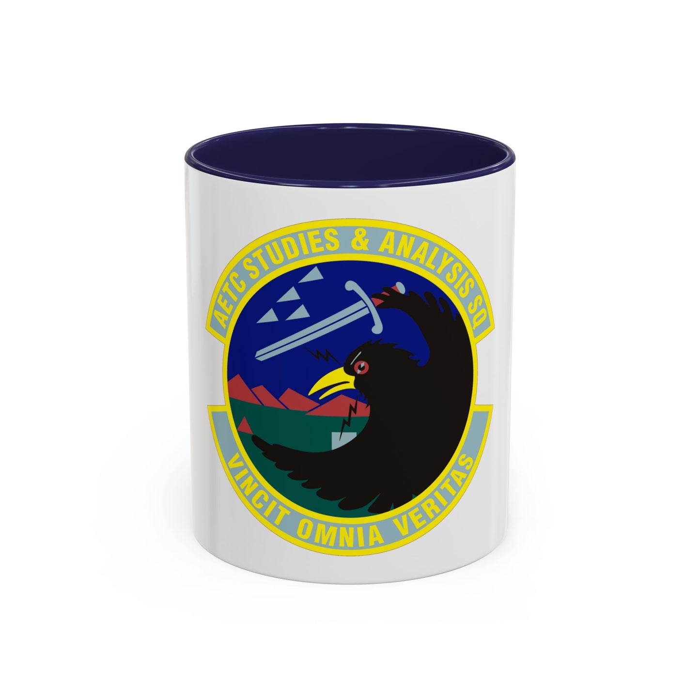 AETC Studies & Analysis Squadron (U.S. Air Force) Accent Coffee Mug