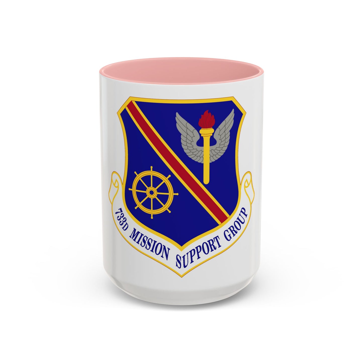 733d Mission Support Group (U.S. Air Force) Accent Coffee Mug
