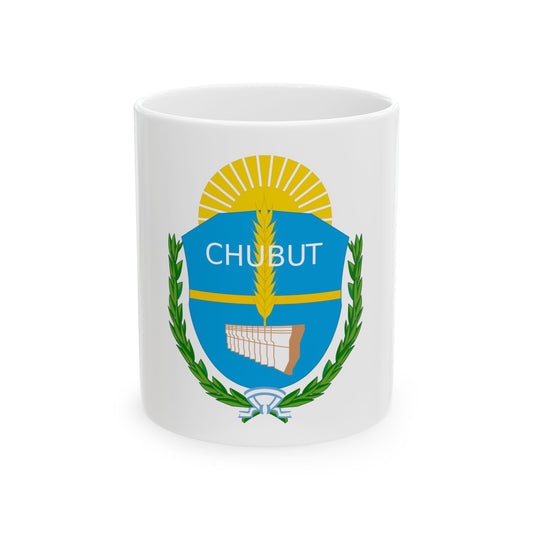 Coat of Arms Chubut Argentina - White Coffee Mug