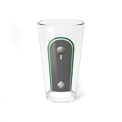 HD H 41 Leutnant FschJg (Germany) (Military Rank) Pint Glass 16oz