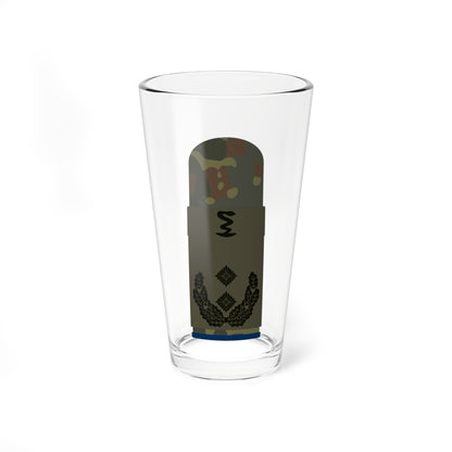 HA OS5 52d Oberfeldapotheker San PH R (Germany) (Military Rank) Pint Glass 16oz