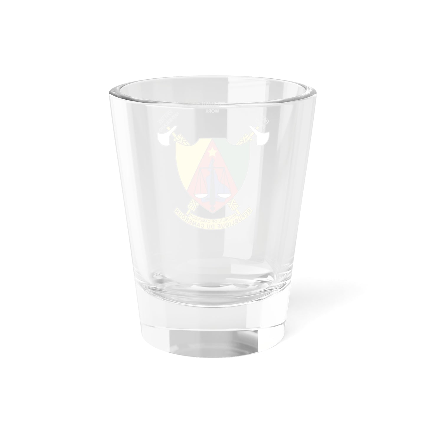 Coat of arms of Cameroon - Shot Glass 1.5oz