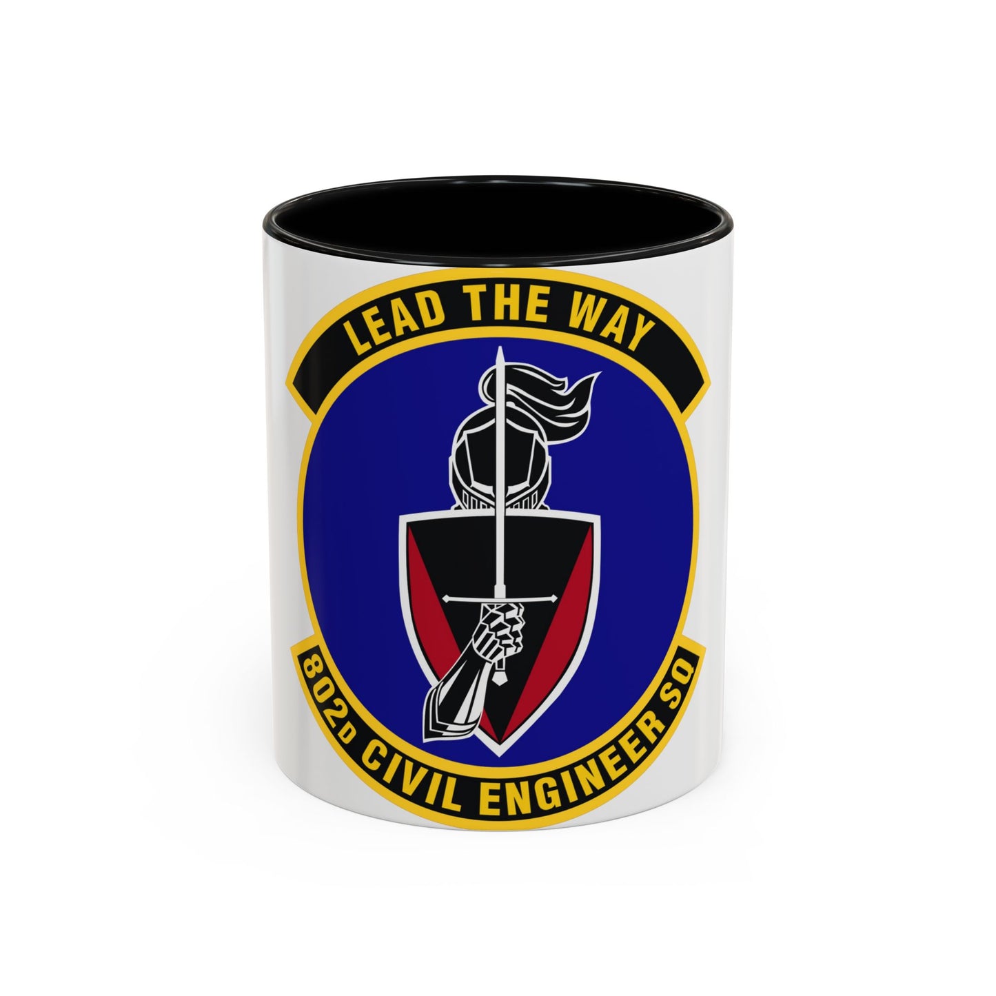 802d Civil Engineer Squadron (U.S. Air Force) Accent Coffee Mug