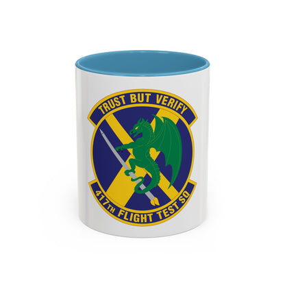417th Flight Test Squadron (U.S. Air Force) Accent Coffee Mug