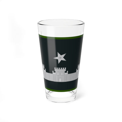 SS.OO.4.GEND.REGIMEN INTERNO.MAYOR (Chile) (Military Rank) Pint Glass 16oz