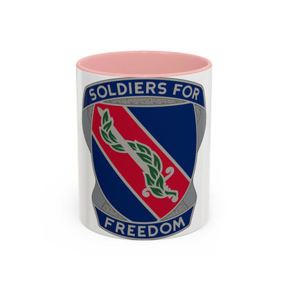 43rd Adjutant General Battalion (U.S. Army) Accent Coffee Mug