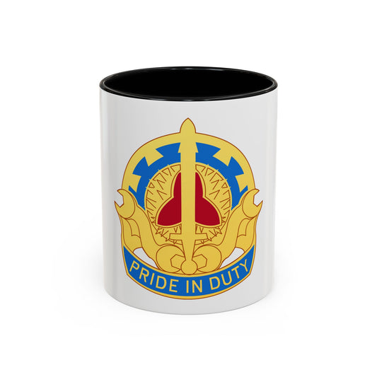 138 Maintenance Battalion (U.S. Army) Accent Coffee Mug