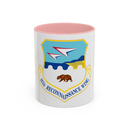 163d Attack Wing (U.S. Air Force) Accent Coffee Mug